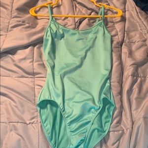 Teal/green leotard